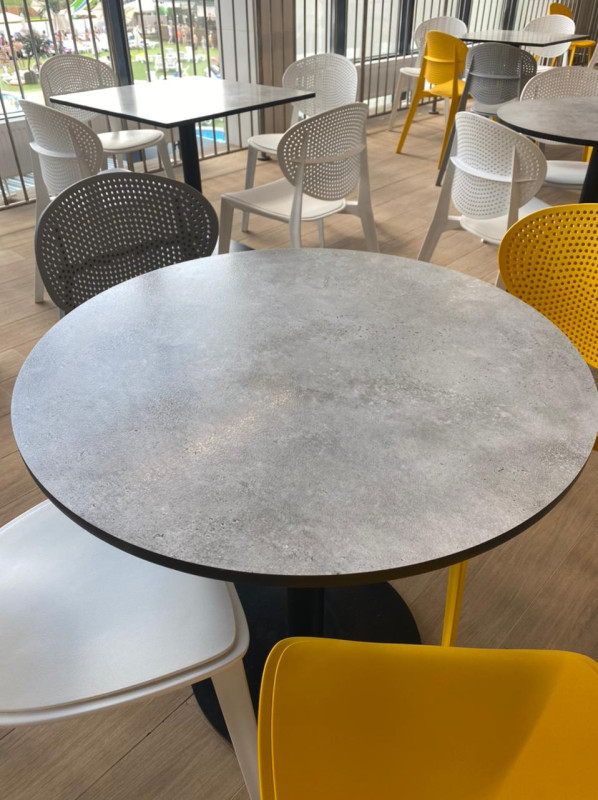 Столешница HPL на основе фанеры влагостойкая - толщина 19 мм (круглая) Форсида_10